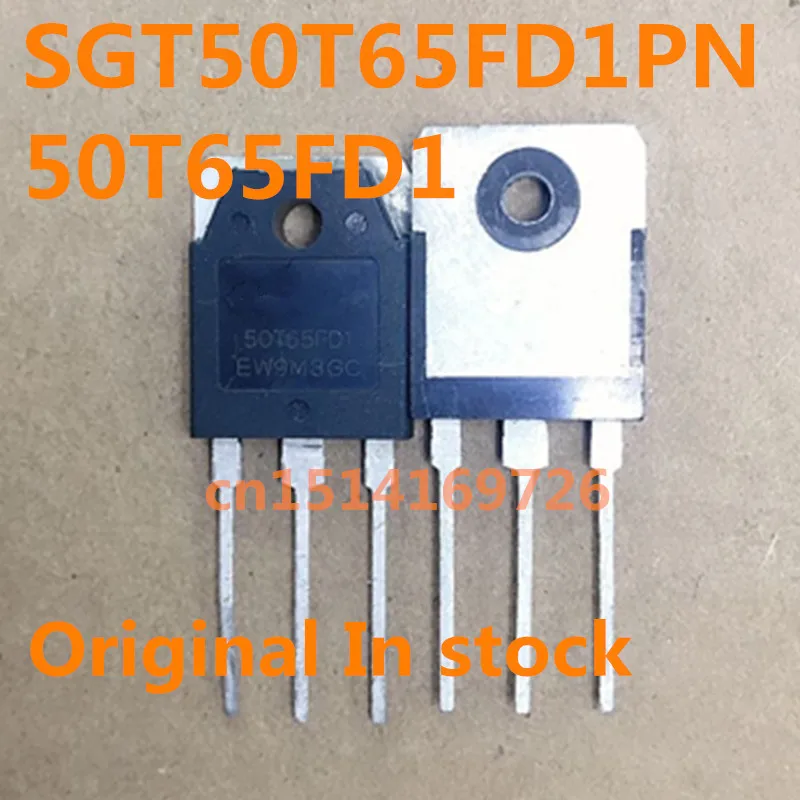 Оригинальные 10 шт./50T65FD1 SGT50T65FD1PN 50A 650 в стандартная IGBT новая стандартная
Оригинальные 10 шт./50T65FD1 SGT50T65FD1PN 50A 650 в стандартная IGBT новая стандартная