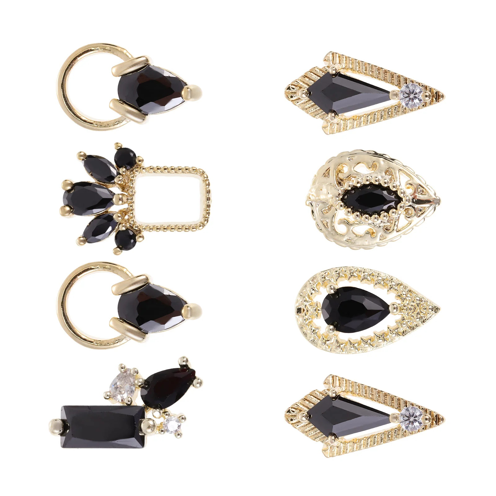 Nailmanicure Rhinestones Zircon Charms Decoration Jewelry Black Decorations Decorsstickersaccessories 3D Ring Crystals
Nailmanicure Rhinestones Zircon Charms Decoration Jewelry Black Decorations Decorsstickersaccessories 3D Ring Crystals