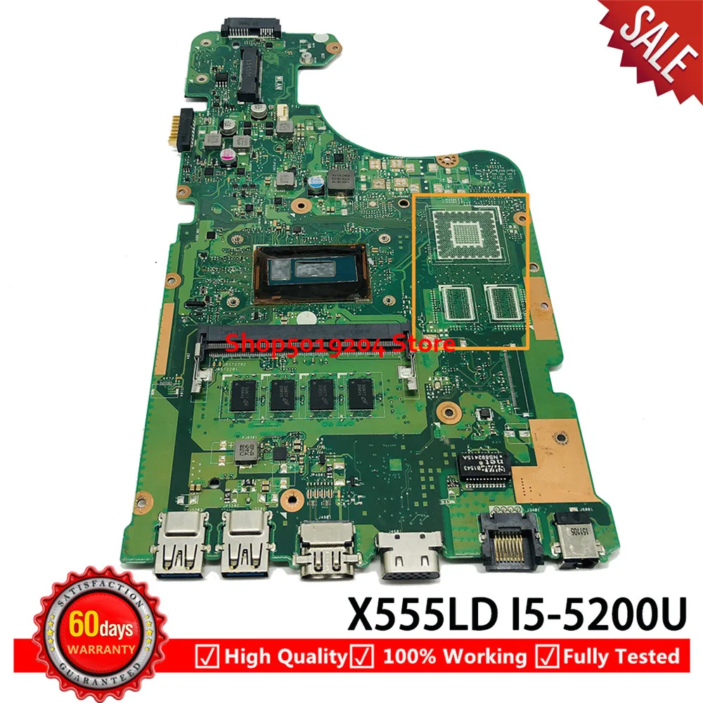 Материнская плата для ноутбука Asus X555LJ LB LI LN LF X555LD X555L K555L F555L A555L VM590L X555LA
Материнская плата для ноутбука Asus X555LJ LB LI LN LF X555LD X555L K555L F555L A555L VM590L X555LA