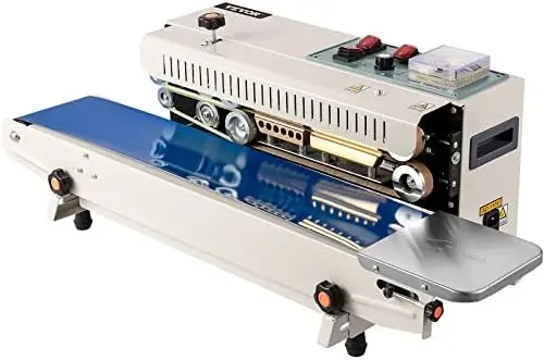 Band Sealer, 0.24-0.6 in/6-15 mm Seal Width, FR900 110V/60Hz Horizontal Sealing Machine, Band Heat Sealer with Digital Temperatu
Band Sealer, 0.24-0.6 in/6-15 mm Seal Width, FR900 110V/60Hz Horizontal Sealing Machine, Band Heat Sealer with Digital Temperatu