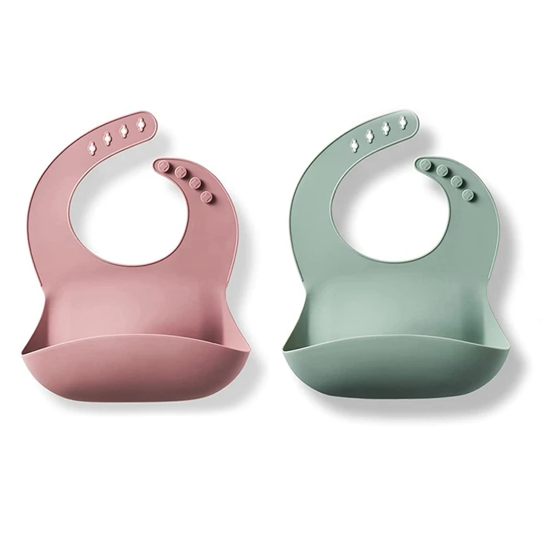 Silicone Baby Bibs,Waterproof Soft Durable Adjustable Easy Wipe Clean With Food Catcher For Babies Toddlers
Silicone Baby Bibs,Waterproof Soft Durable Adjustable Easy Wipe Clean With Food Catcher For Babies Toddlers