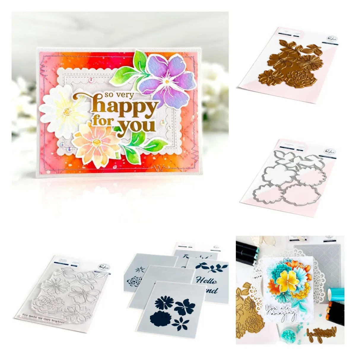 2022 New Brighter Days Cutting Dies Clear Silicone Stamps and Stencils Diy Craft Paper Scrapbooking Decoration Embossing Molds
2022 New Brighter Days Cutting Dies Clear Silicone Stamps and Stencils Diy Craft Paper Scrapbooking Decoration Embossing Molds