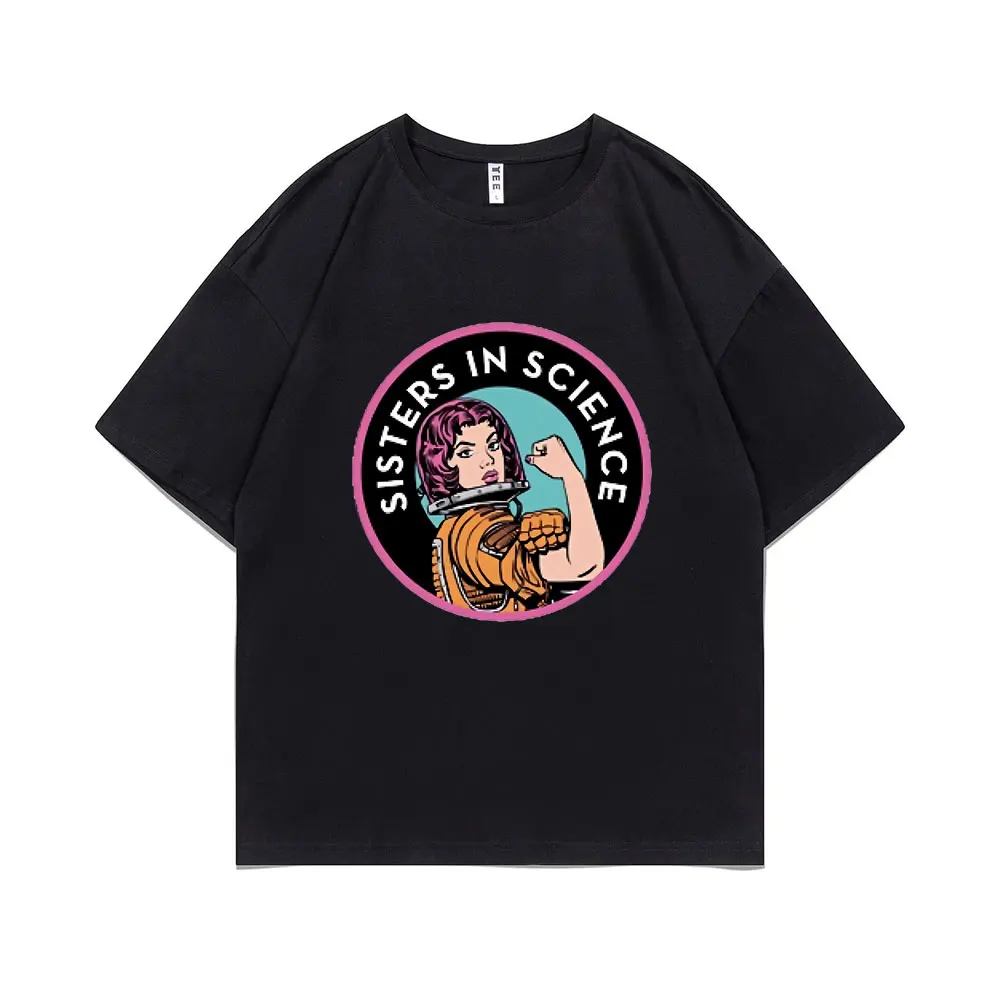 Sisters in Science Organisation Logo Funny Brand Men Women T Shirts Man Cotton Tees Short Sleeve Unisex Hip Hop Aesthetic Tshirt
Sisters in Science Organisation Logo Funny Brand Men Women T Shirts Man Cotton Tees Short Sleeve Unisex Hip Hop Aesthetic Tshirt