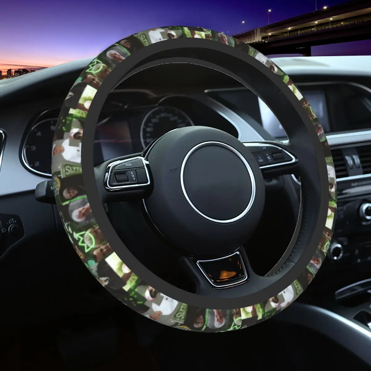 Tom Felton Car Steering Wheel Cover 38cm Anti-slip Draco Malfoy Auto Steering Wheel Protector Car-styling Interior Accessories 
Tom Felton Car Steering Wheel Cover 38cm Anti-slip Draco Malfoy Auto Steering Wheel Protector Car-styling Interior Accessories