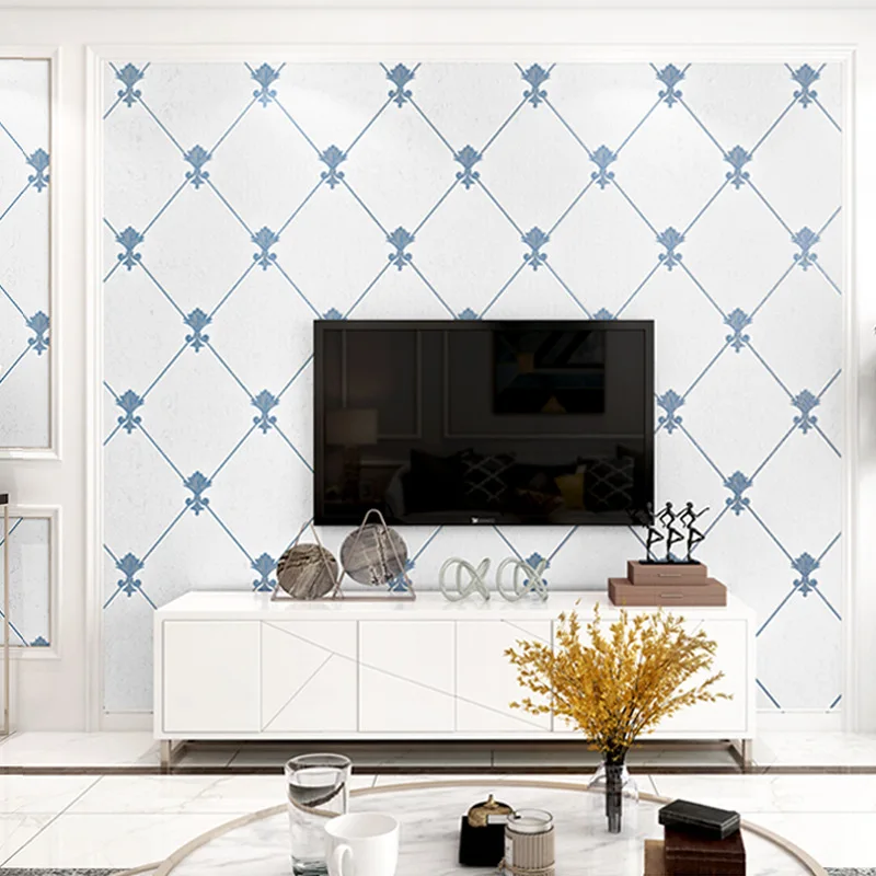 Simple Modern Non-Woven Wallpaper Living Room Bedroom Background Wall Hotel Engineering Hotel Clearance Specials Wholesale
Simple Modern Non-Woven Wallpaper Living Room Bedroom Background Wall Hotel Engineering Hotel Clearance Specials Wholesale