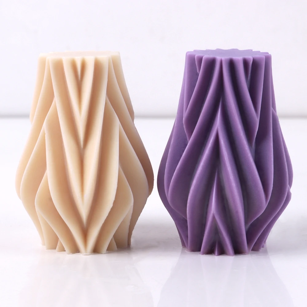 DIY Striped Gypsum Candle Making Mold Handmade Geometric Abstract Candle Plaster Soap Resin Mould Handicraft Home Decor Gifts
DIY Striped Gypsum Candle Making Mold Handmade Geometric Abstract Candle Plaster Soap Resin Mould Handicraft Home Decor Gifts