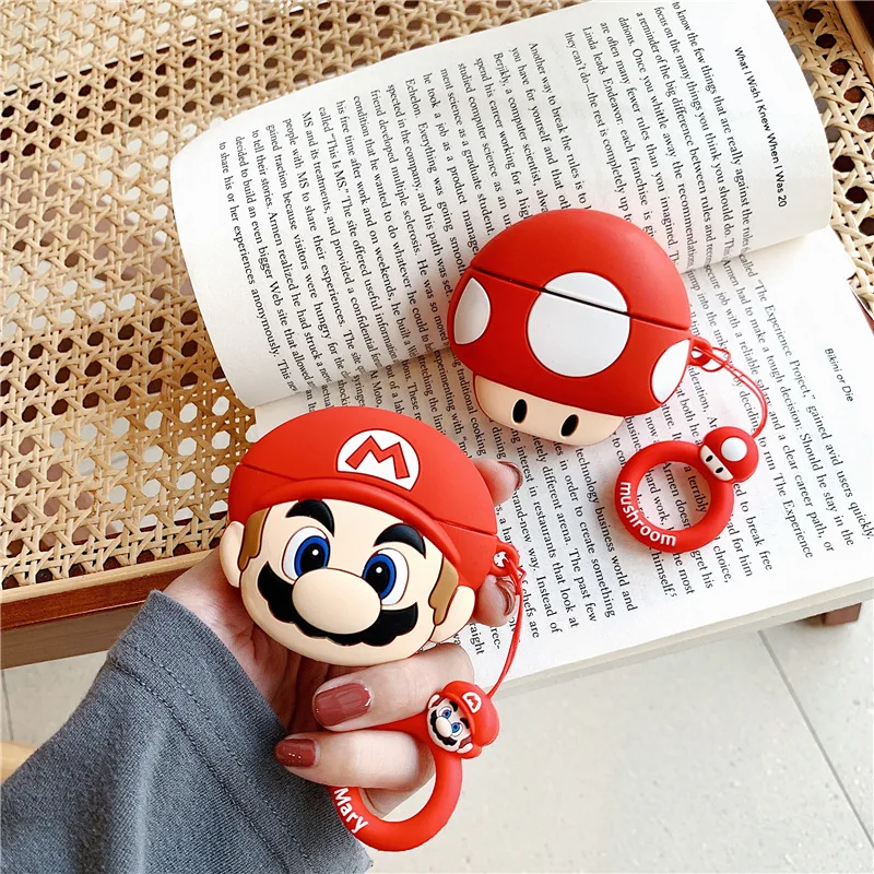 Super Mario Bros аниме силиконовые Bluetooth беспроводные наушники для планшетов Apple AirPods 1 2 3
Super Mario Bros аниме силиконовые Bluetooth беспроводные наушники для планшетов Apple AirPods 1 2 3