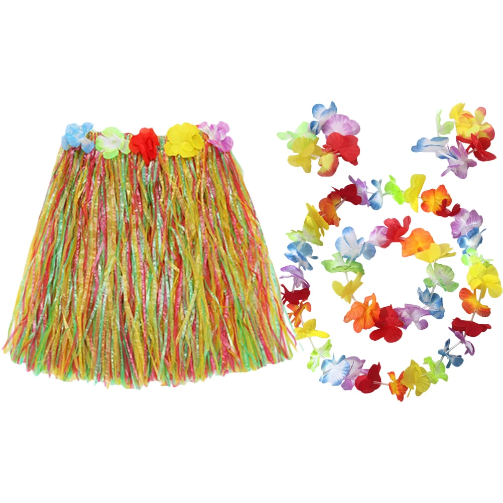 Skirt Party Hawaiian Costume Hawaii Beach Tropical Leaf Hula Performance Flower Supplies Dress Props Decorations Outfits
Skirt Party Hawaiian Costume Hawaii Beach Tropical Leaf Hula Performance Flower Supplies Dress Props Decorations Outfits