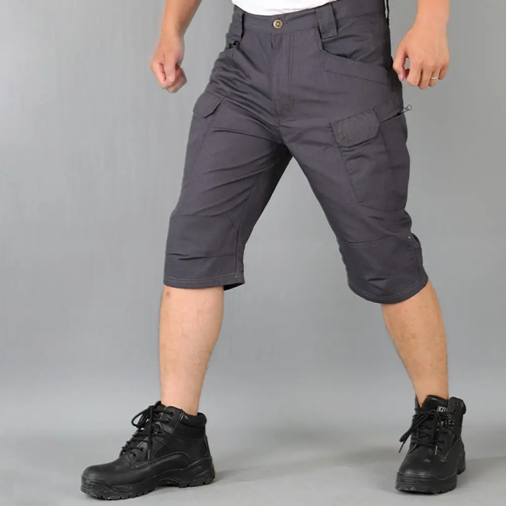 Men Shorts Capri Pants Tactical Waterproof Short Pants Multi Pockets Straight Cargo Shorts Mid Waist Zipper Pocket Short Pants
Men Shorts Capri Pants Tactical Waterproof Short Pants Multi Pockets Straight Cargo Shorts Mid Waist Zipper Pocket Short Pants