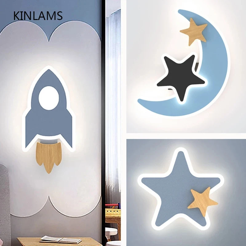 Wall Lamp Star Moon Nordic Modern Minimalist Bedroom Rocket Wall Light Creative Net Children'S Room Cartoon Wall Bedside Lamp
Wall Lamp Star Moon Nordic Modern Minimalist Bedroom Rocket Wall Light Creative Net Children'S Room Cartoon Wall Bedside Lamp