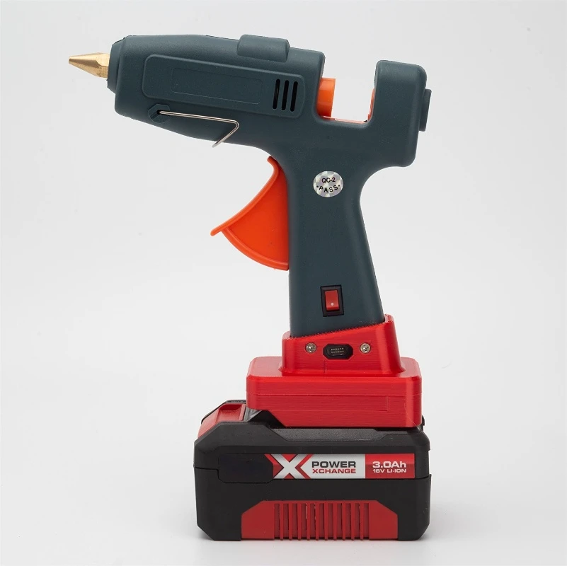 Cordless Hot Glue Gun Kit W/ 20Pcs 7mm Glue Sticks Arts&Crafts&DIY Electric Heat Repair Tool For OZITO / Einhell 18V Max Battery
Cordless Hot Glue Gun Kit W/ 20Pcs 7mm Glue Sticks Arts&Crafts&DIY Electric Heat Repair Tool For OZITO / Einhell 18V Max Battery