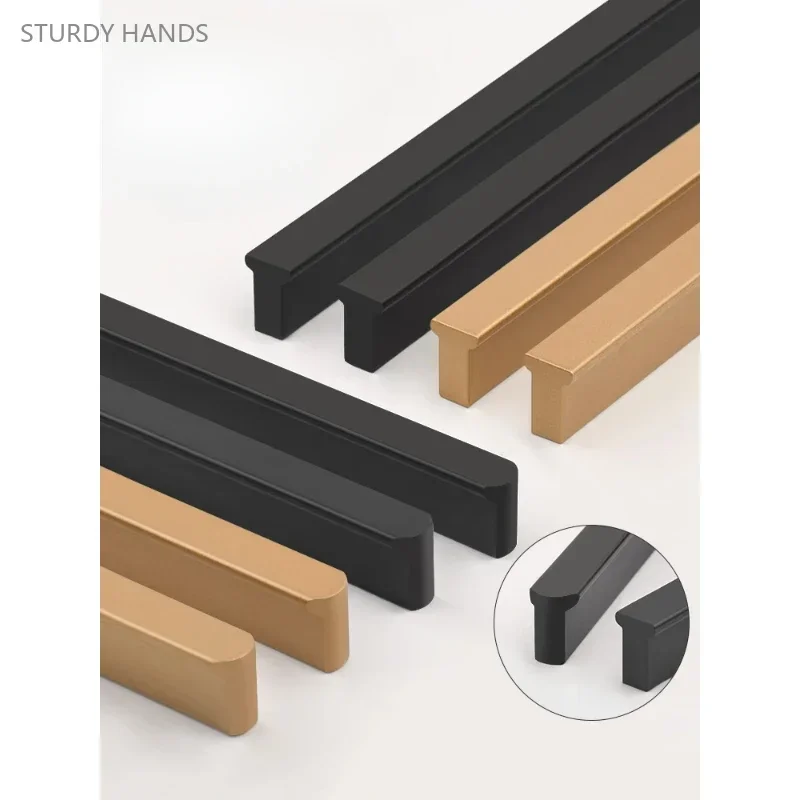 1PC aluminum alloy T-shaped long strip handle modern and simple wardrobe drawer cabinet door handle furniture accessories 
1PC aluminum alloy T-shaped long strip handle modern and simple wardrobe drawer cabinet door handle furniture accessories