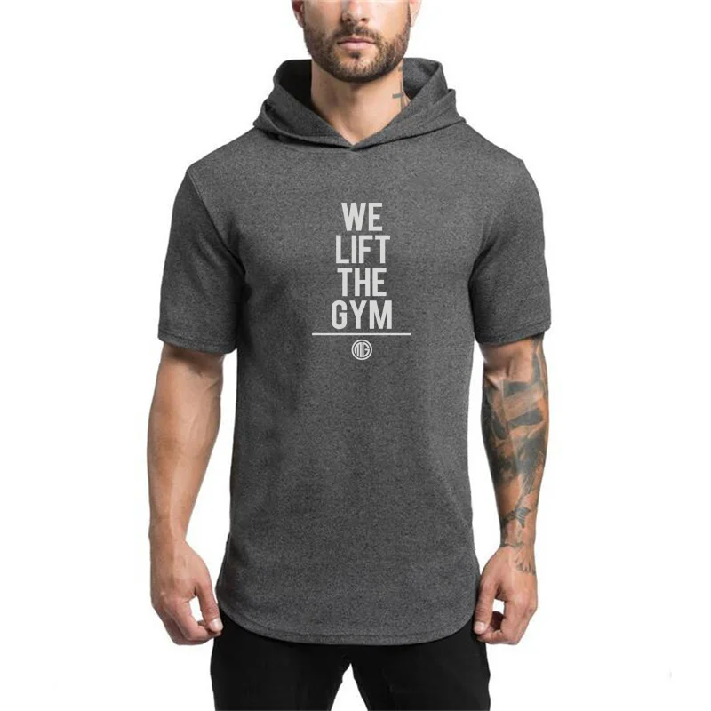 New Brand Letters Printed Mens Slim Fit Pure Cotton Bodybuilding Fitness Fashion Casual Breathable Hooded T Shirt M-2XL
New Brand Letters Printed Mens Slim Fit Pure Cotton Bodybuilding Fitness Fashion Casual Breathable Hooded T Shirt M-2XL