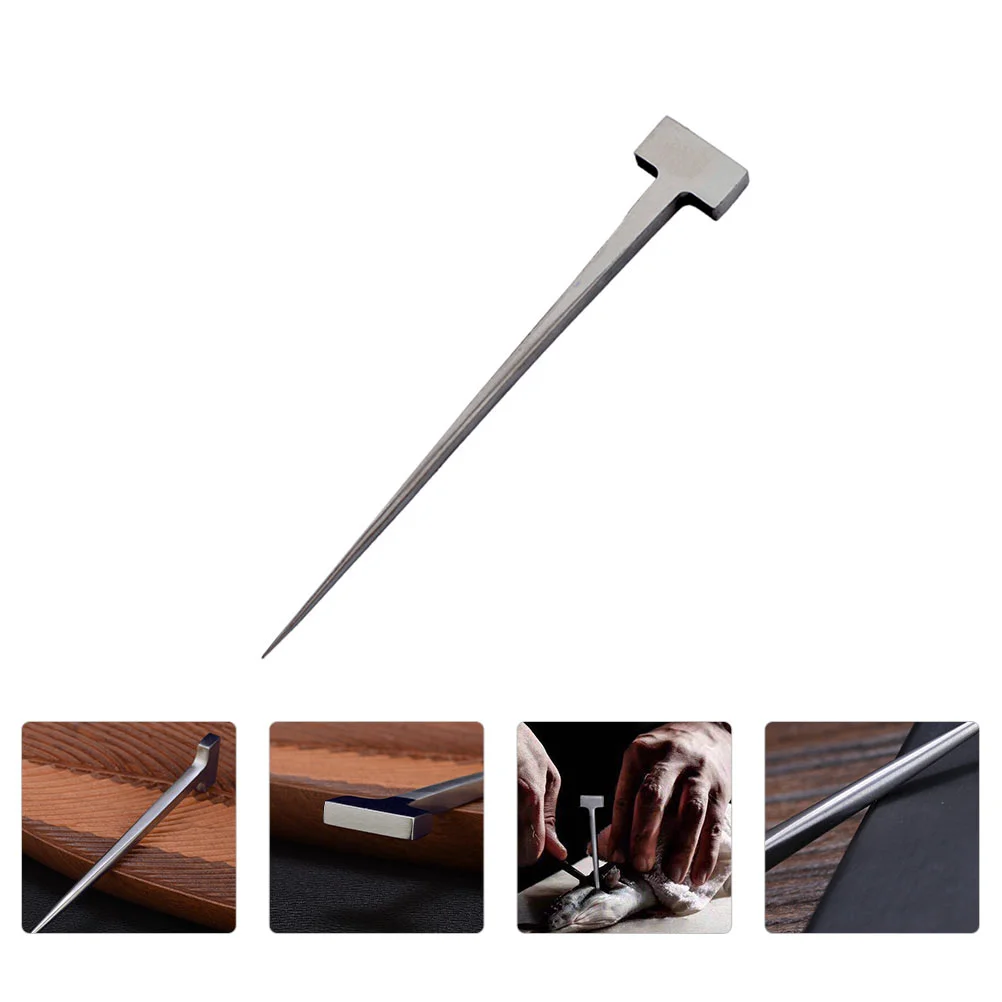 1pc Premium Eel Spike Stainless Steel Fish Eel Nail T Shaped Fish Nail for Restaurant Home
1pc Premium Eel Spike Stainless Steel Fish Eel Nail T Shaped Fish Nail for Restaurant Home