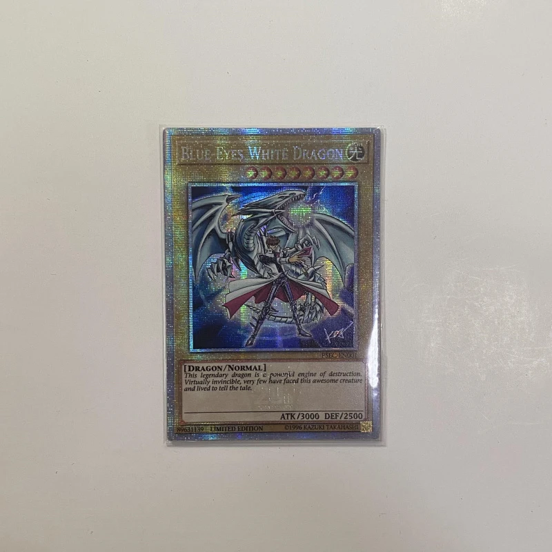 Yu Gi Oh Blue Eyes White Dragon PSEC-EN001 Classic Board Game Hobby Collectibles Cards(Not original)
Yu Gi Oh Blue Eyes White Dragon PSEC-EN001 Classic Board Game Hobby Collectibles Cards(Not original)
