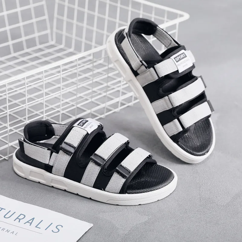 Concise Fashion Men's Sandals Slippers Solid Color Women's Summer Sandals Shoes Casual Comfortable Open Toe Beach Footwear 45 46
Concise Fashion Men's Sandals Slippers Solid Color Women's Summer Sandals Shoes Casual Comfortable Open Toe Beach Footwear 45 46
