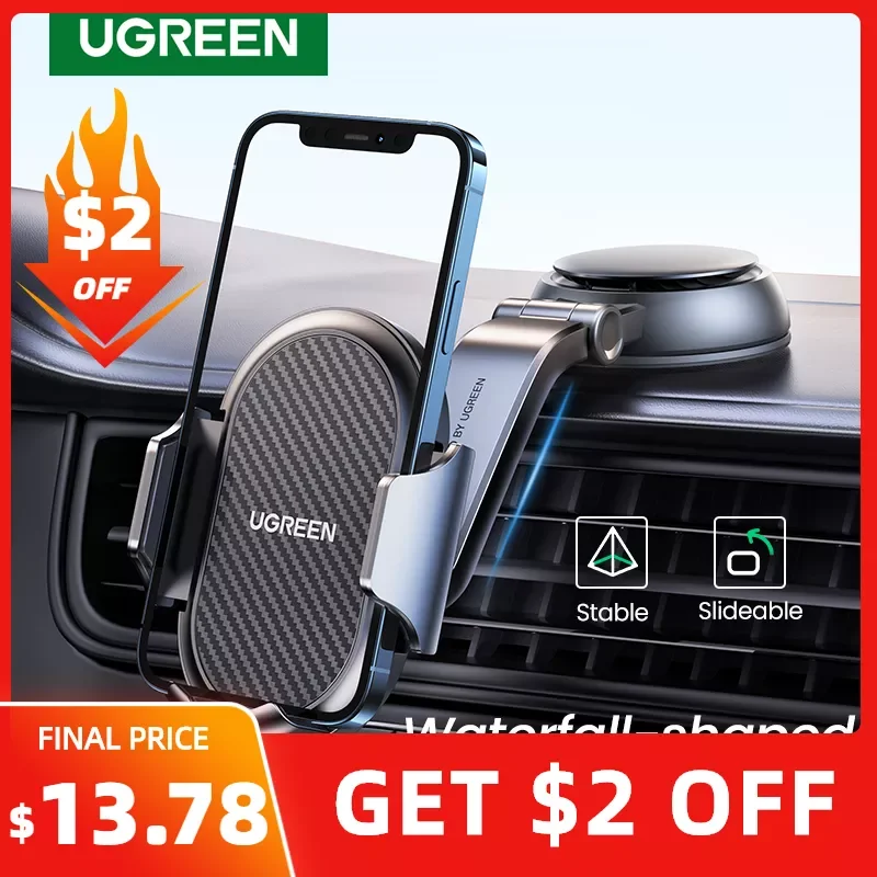 UGREEN Car Phone Holder Stand Gravity Dashboard Phone Holder Universial Mobile Phone Support For iPhone 13 12 Pro Xiaomi Samsung
UGREEN Car Phone Holder Stand Gravity Dashboard Phone Holder Universial Mobile Phone Support For iPhone 13 12 Pro Xiaomi Samsung