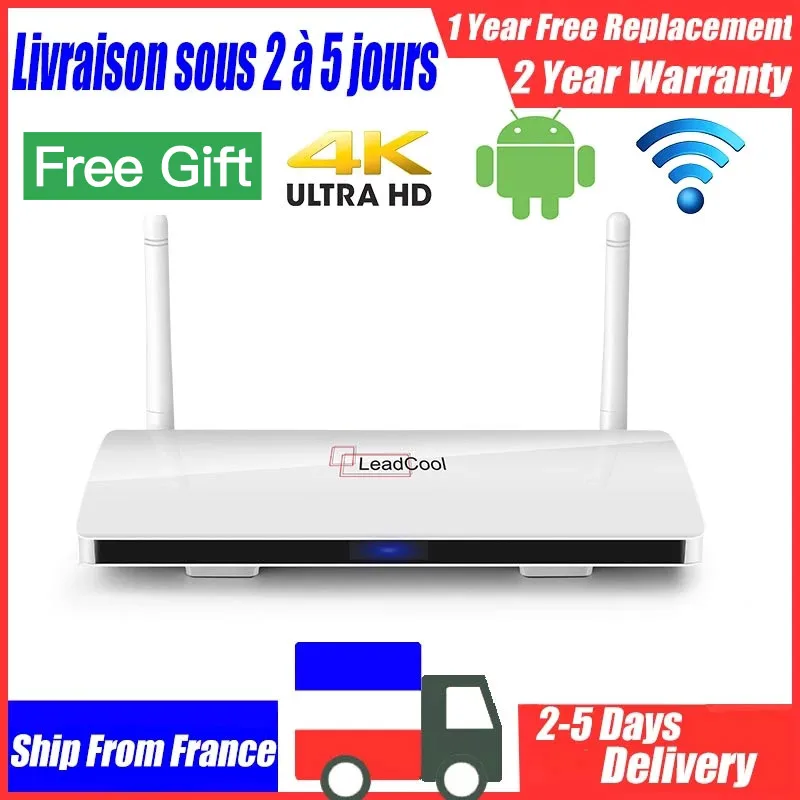 Leadcool Android 9.0 TV BOX Франция Warehourse Amlogic S905W четырехъядерный 2,4G WIFI 4K Smart TV BOX Leadcool Vs X96 Mini
Leadcool Android 9.0 TV BOX Франция Warehourse Amlogic S905W четырехъядерный 2,4G WIFI 4K Smart TV BOX Leadcool Vs X96 Mini