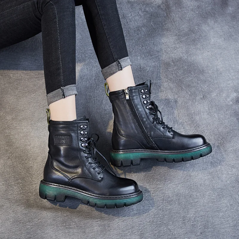 Clearance handmade Vintage Leather boots water shampoo layer leather medium tube boots Martin boots 80027 one
Clearance handmade Vintage Leather boots water shampoo layer leather medium tube boots Martin boots 80027 one