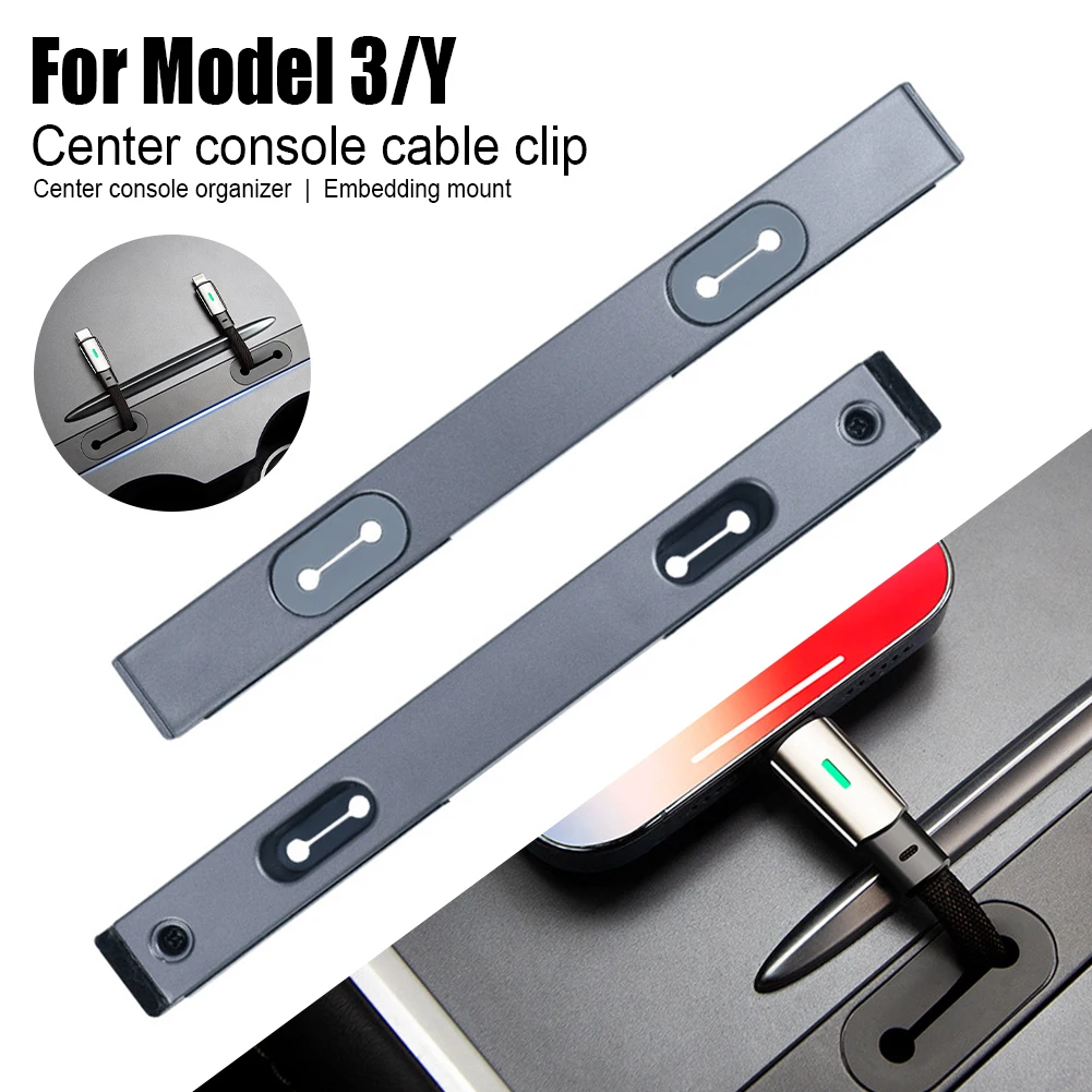 For Tesla Model 3 Y 2022-2017 Charging Cable Clip Management Center Console Hub Organizer Interior Accessories No Cable
For Tesla Model 3 Y 2022-2017 Charging Cable Clip Management Center Console Hub Organizer Interior Accessories No Cable