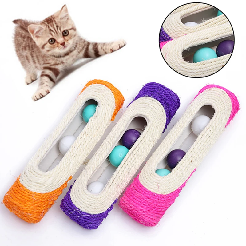 Когтеточка из конопли Sisal для кошек, игрушка для домашних животных, Звуковой шар, забавный интерактивный тизер для бросания
Когтеточка из конопли Sisal для кошек, игрушка для домашних животных, Звуковой шар, забавный интерактивный тизер для бросания