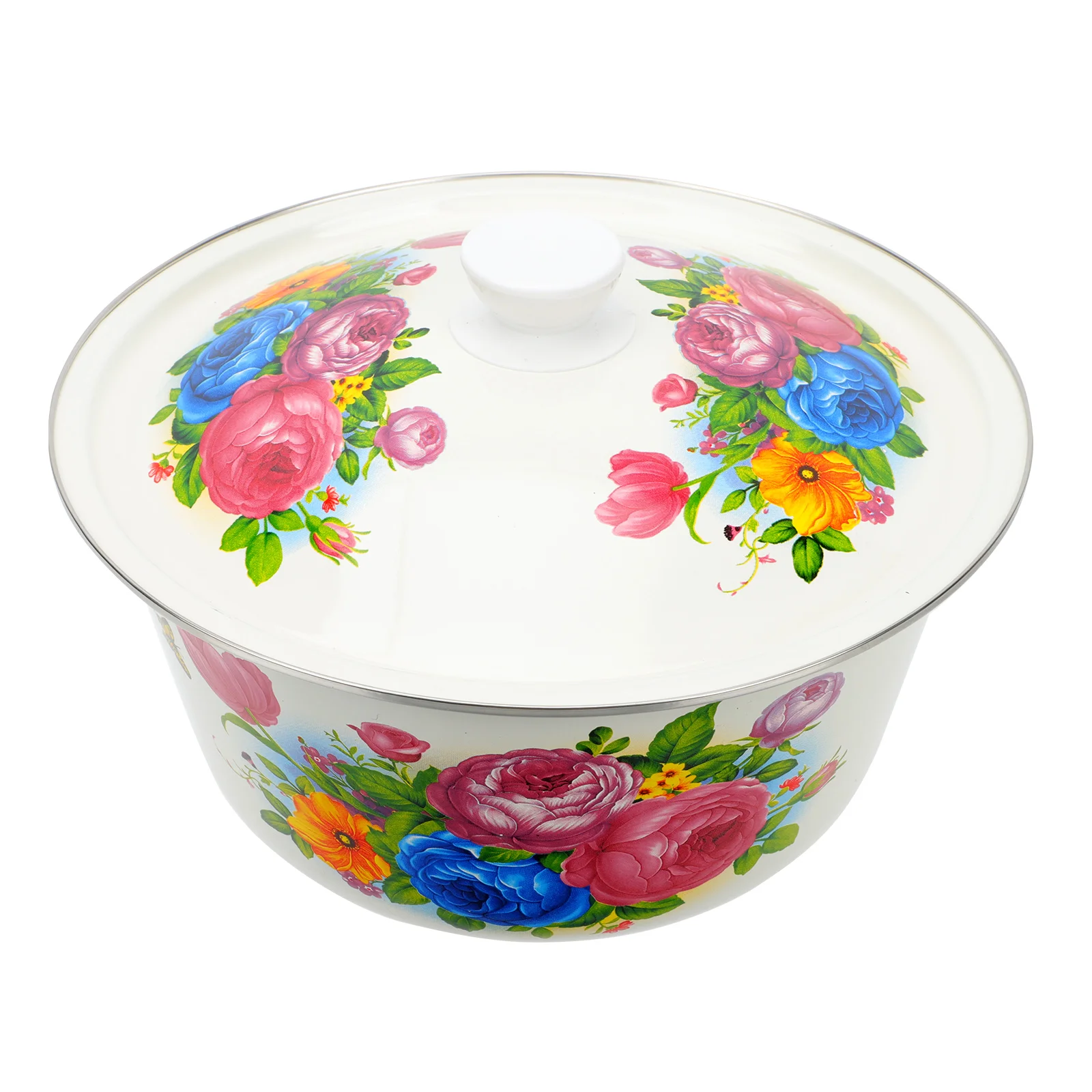 Modern Style Lard Basin Enamel Bowl Household Basin With Lid for Home Resturant
Modern Style Lard Basin Enamel Bowl Household Basin With Lid for Home Resturant