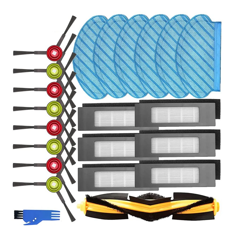 Replacement Parts Roller Brush Side Brushes Hepa Filters For Ecovacs Deebot OZMO 920 950 Vacuum Cleaner Accessories
Replacement Parts Roller Brush Side Brushes Hepa Filters For Ecovacs Deebot OZMO 920 950 Vacuum Cleaner Accessories