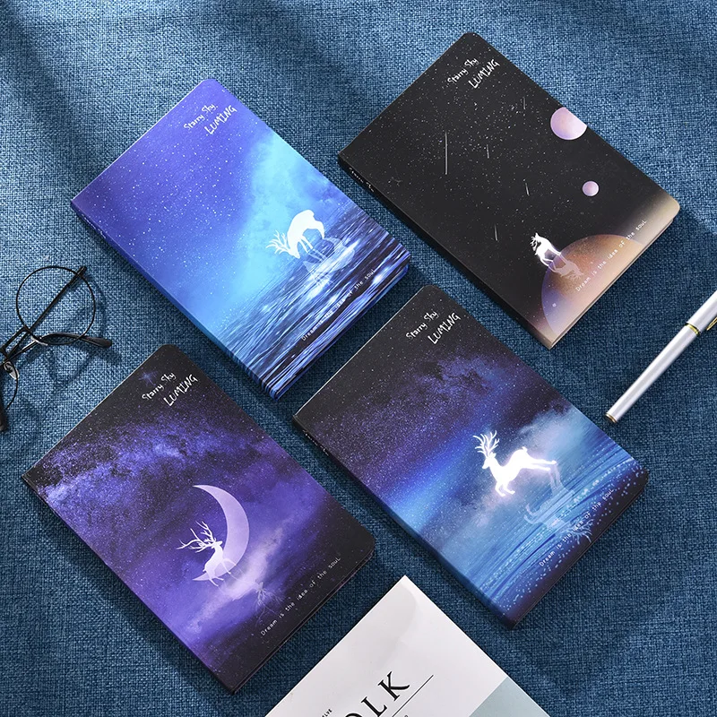 Cool 32k Star Deer Colorful Inner Hard Copy Notebook Hardcover Notepad Notebook Children Pretty Gifts School Kids Nice Notebooks
Cool 32k Star Deer Colorful Inner Hard Copy Notebook Hardcover Notepad Notebook Children Pretty Gifts School Kids Nice Notebooks