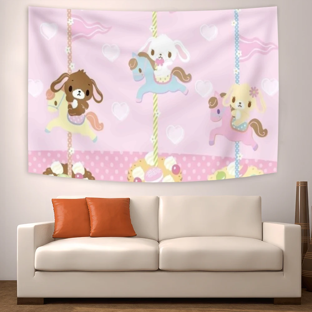 Мультяшный гобелен S-Sugarbunnies 100% полиэстер
Мультяшный гобелен S-Sugarbunnies 100% полиэстер