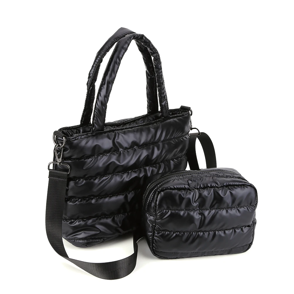 Women Shoulder Bag Cosmetic Case Casual Puffy Crossbody Bag Versatile Soft Satchel Bag Large Capacity Fashion Winter Girl Bag
Women Shoulder Bag Cosmetic Case Casual Puffy Crossbody Bag Versatile Soft Satchel Bag Large Capacity Fashion Winter Girl Bag