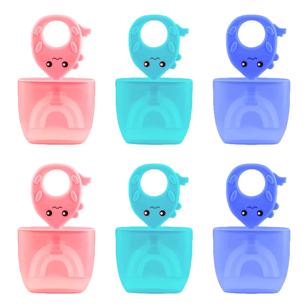 Baby Toothbrush U-shaped Silicone Baby Toothbrush Children 360 Degree U-shaped Child Toddlers Teeth Cleaning
Baby Toothbrush U-shaped Silicone Baby Toothbrush Children 360 Degree U-shaped Child Toddlers Teeth Cleaning