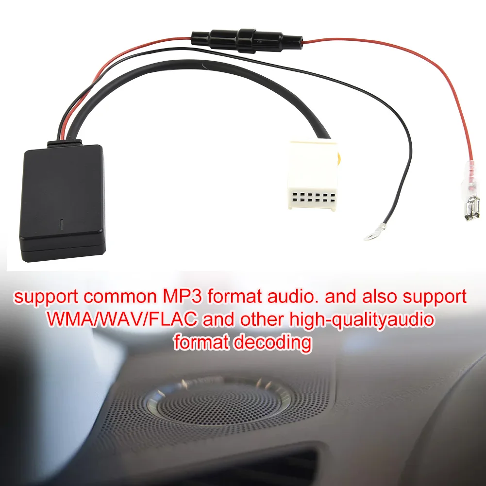 Car Adapter AUX Cable Wireless12 Pin 12V For Mercedes-Benz W169 W221 Car Accessories High Quality Bluetooth Adapter
Car Adapter AUX Cable Wireless12 Pin 12V For Mercedes-Benz W169 W221 Car Accessories High Quality Bluetooth Adapter