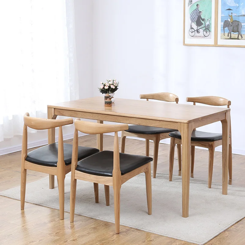 Solid Wood Dining Table White Oak Peninsula Dining Table Nordic Minimalist Oak Restaurant Cafe Dining Table
Solid Wood Dining Table White Oak Peninsula Dining Table Nordic Minimalist Oak Restaurant Cafe Dining Table
