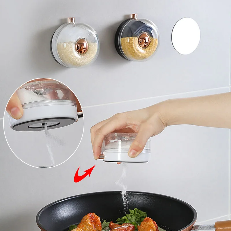 Бытовая настенная коробка для приправ, шейкер для соли, банка для приправ, кухонные аксессуары, магнитные бутылки для приправ с прессом, инс... 
Бытовая настенная коробка для приправ, шейкер для соли, банка для приправ, кухонные аксессуары, магнитные бутылки для приправ с прессом, инс...