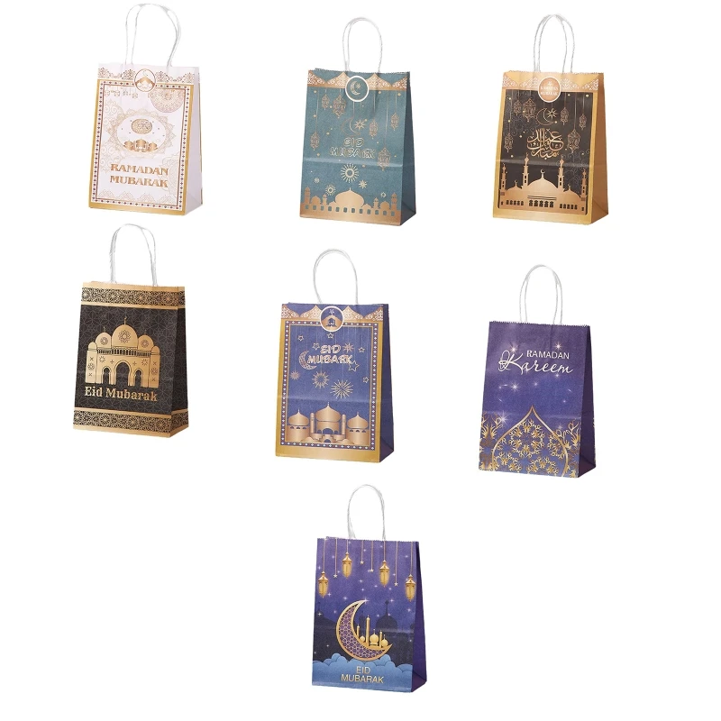 Ramadan Gift Bags with Handle 12 Pcs Muslim Eid Mubarak Kraft Paper Tote Bag
Ramadan Gift Bags with Handle 12 Pcs Muslim Eid Mubarak Kraft Paper Tote Bag