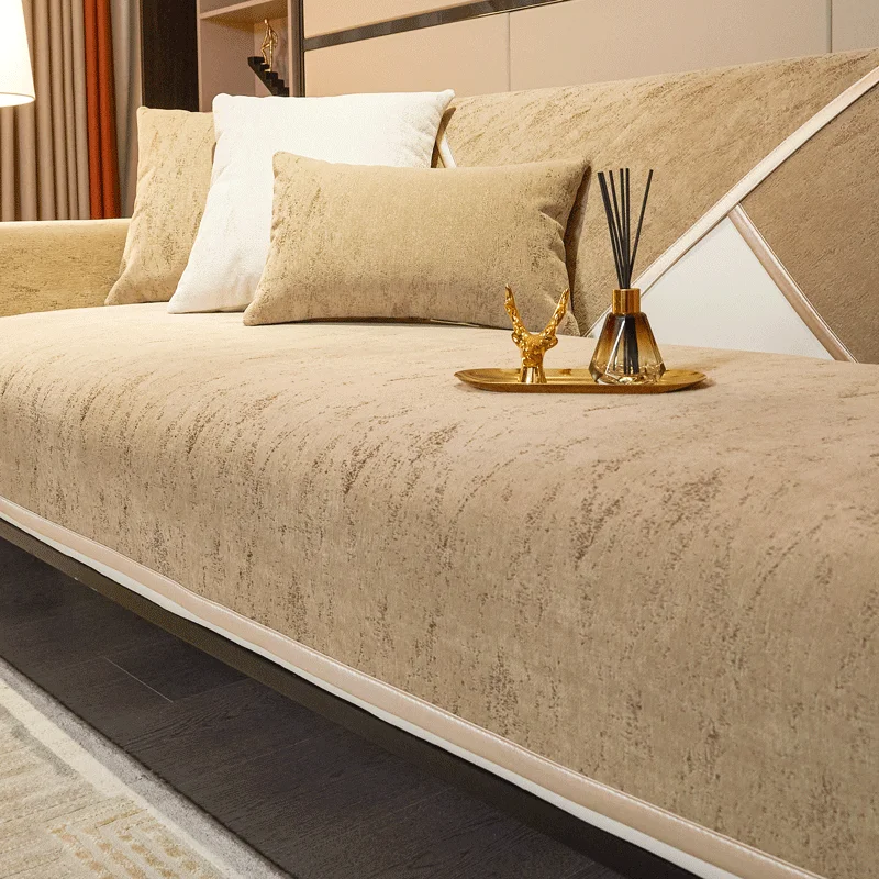 American Light Luxury High-end Leather Sofa Cushion Four Seasons Universal SofaCushion Modern Minimalist Anti Slip Seat Cushion
American Light Luxury High-end Leather Sofa Cushion Four Seasons Universal SofaCushion Modern Minimalist Anti Slip Seat Cushion