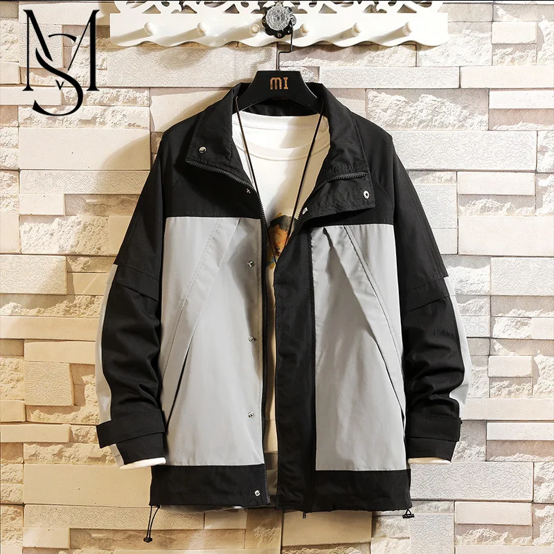 Международная торговля мужская повседневная куртка контрастных цветов JK501 
Международная торговля мужская повседневная куртка контрастных цветов JK501