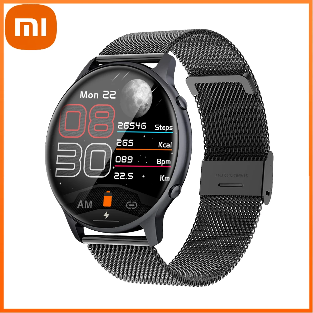 Xiaomi Smartwatch Men Full Touch 3ATM Waterproof Fitness Tracker Heart Rate Monitor Custom Dial Women Smartwatch for IOS Android
Xiaomi Smartwatch Men Full Touch 3ATM Waterproof Fitness Tracker Heart Rate Monitor Custom Dial Women Smartwatch for IOS Android