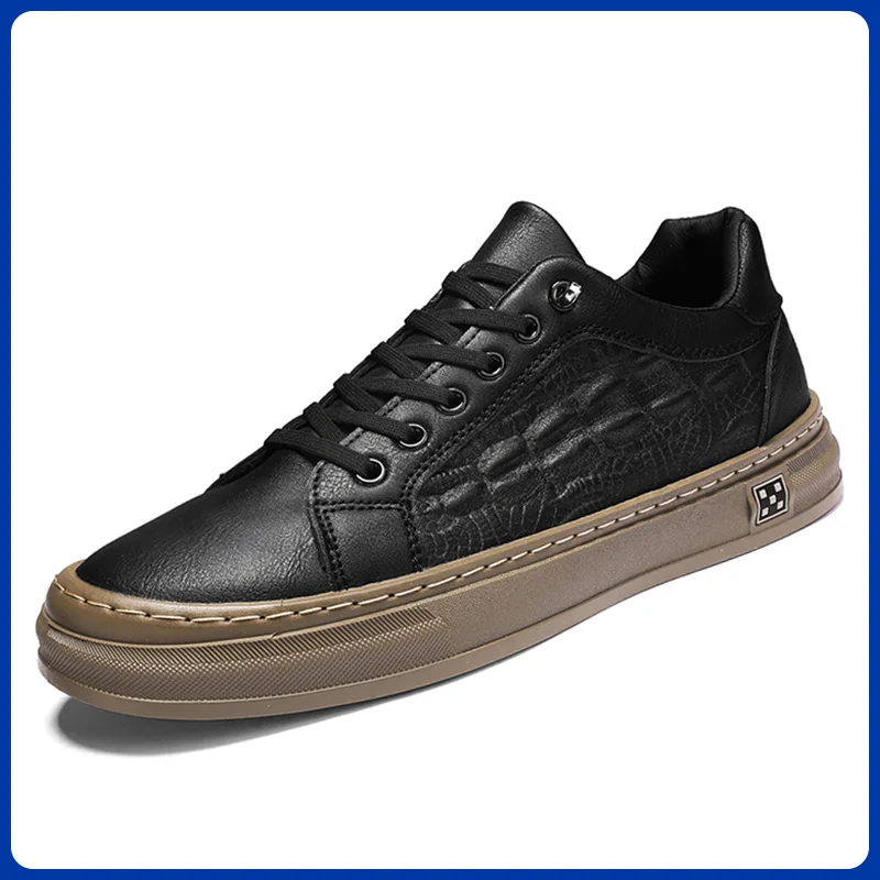 Men's Leather Casual Shoes Luxury Designer Loafers Male Sneakers Tennis Trainers Footwear Walking Outdoor Driving Shoes For Men
Men's Leather Casual Shoes Luxury Designer Loafers Male Sneakers Tennis Trainers Footwear Walking Outdoor Driving Shoes For Men