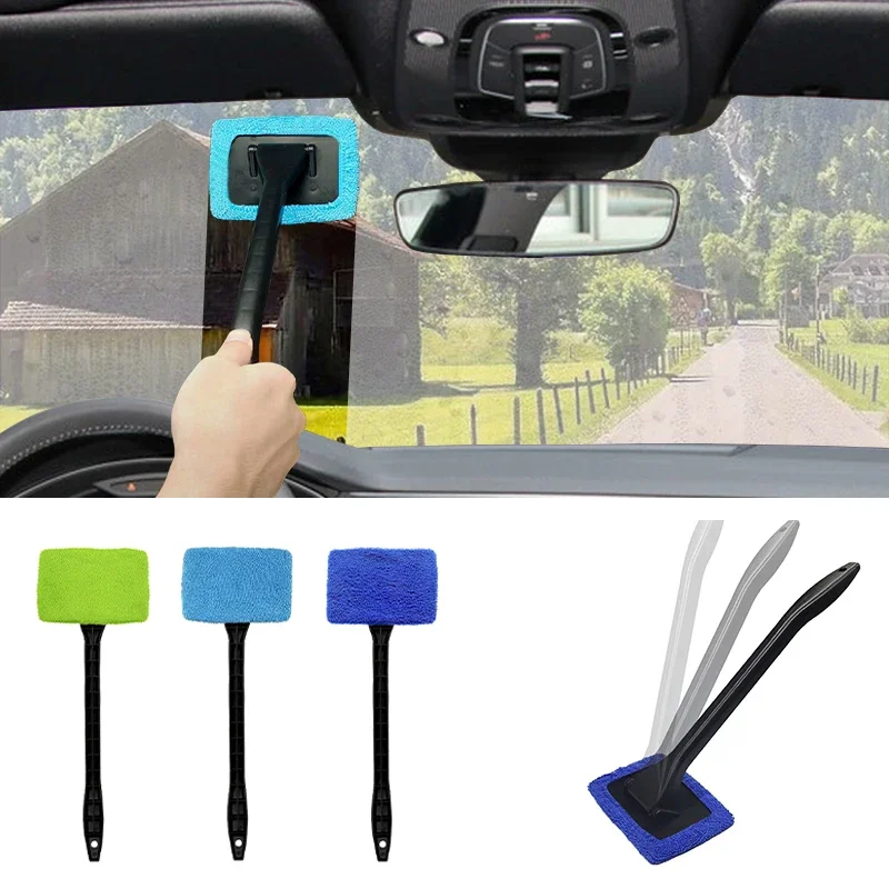 Car Window Cleaning Brush Defogging Brush Windshield Wiper Microfiber Brush Automatic Cleaning Tool With Handle Car Accessories
Car Window Cleaning Brush Defogging Brush Windshield Wiper Microfiber Brush Automatic Cleaning Tool With Handle Car Accessories