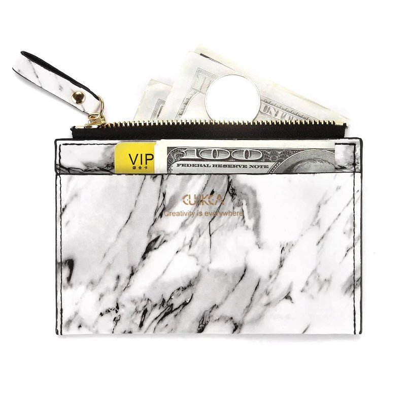 White Marble Coin Wallet for Women Travel ID Credit Card Holder Small Zipper Purse Fashion Short Money Bag Leather Clutch Pouch
White Marble Coin Wallet for Women Travel ID Credit Card Holder Small Zipper Purse Fashion Short Money Bag Leather Clutch Pouch