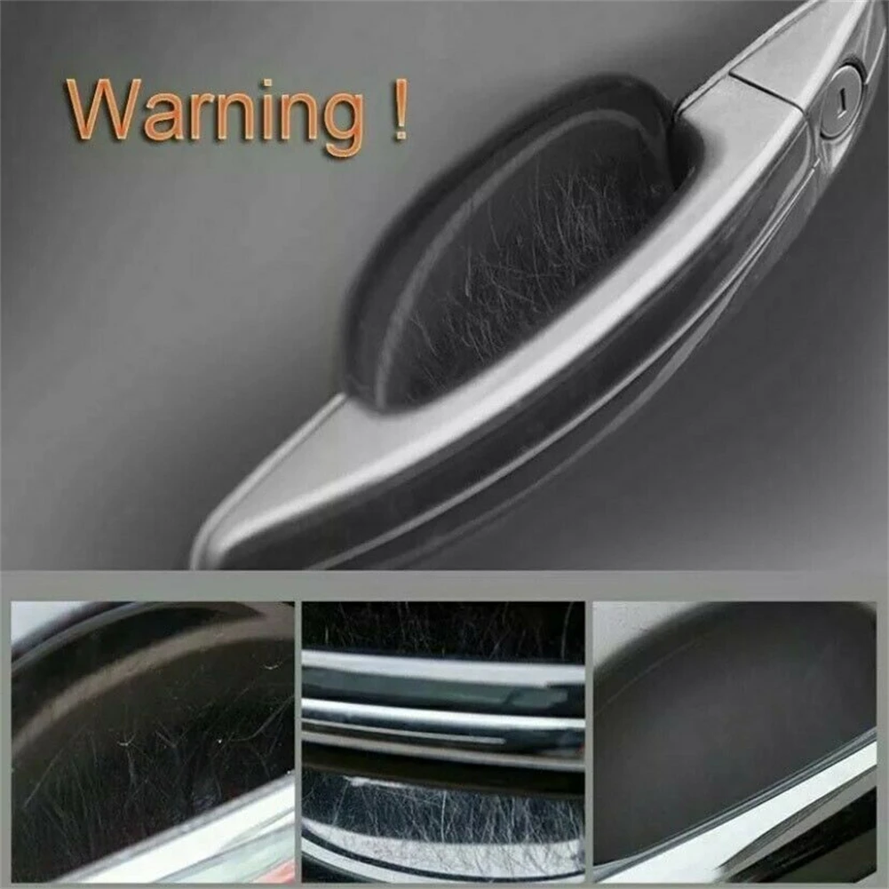 4x Carbon Fiber Stickers Car Door Handle Anti-Scratch Protector Film Stickers 8.5cm X 6.8cm Fit Exterior Door Handles Accessory
4x Carbon Fiber Stickers Car Door Handle Anti-Scratch Protector Film Stickers 8.5cm X 6.8cm Fit Exterior Door Handles Accessory