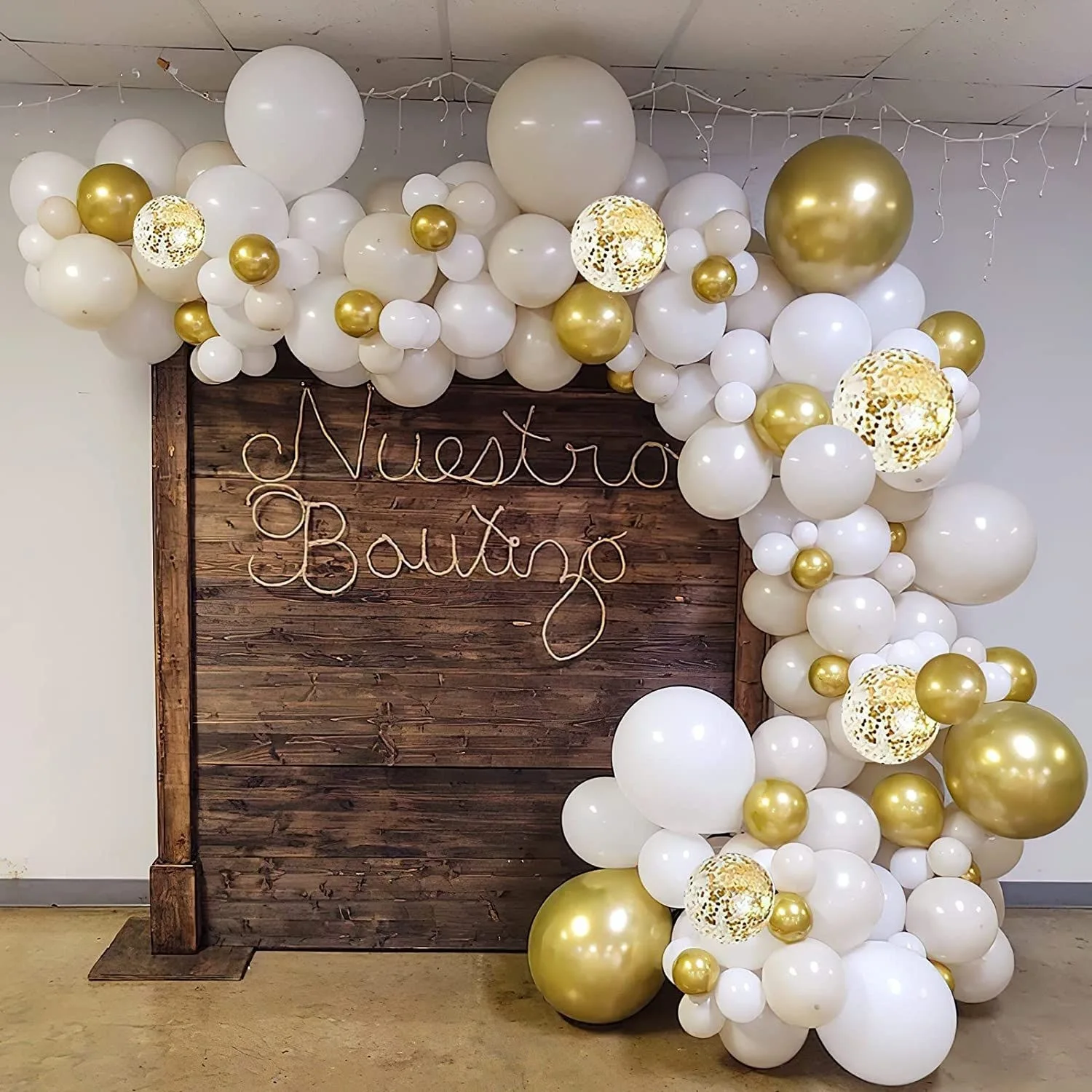 Metallic Balloon Set Chrome New Simple Retro White Gold Chain Metal Texture Decorative Arches Decorate The Venue Party Birthday 
Metallic Balloon Set Chrome New Simple Retro White Gold Chain Metal Texture Decorative Arches Decorate The Venue Party Birthday