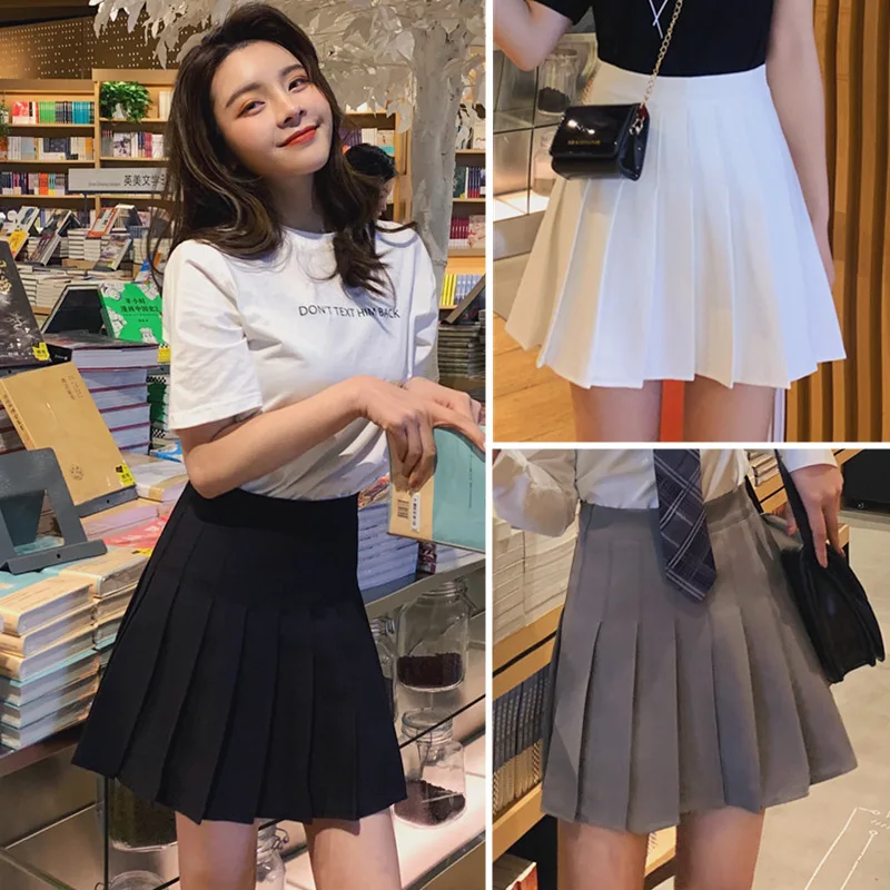Black Pleated Skirt Women's Summer Grey Skirt Anti Skirt Skirt Small White High Waist A-Line Suit Short Skirt
Black Pleated Skirt Women's Summer Grey Skirt Anti Skirt Skirt Small White High Waist A-Line Suit Short Skirt