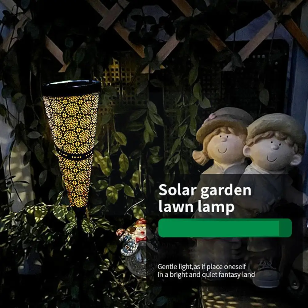 Creative Solar LED Garden Lawn Lamp Outdoor Garden Light Lantern Iron Waterproof Hollow LED Lawn Light L4X3
Creative Solar LED Garden Lawn Lamp Outdoor Garden Light Lantern Iron Waterproof Hollow LED Lawn Light L4X3