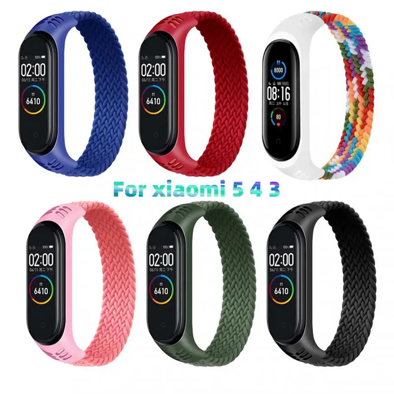 Nylon Strap for Mi Band 5 4 3 Sport Bracelet Band Man Woman Wristband Xiaomi Mi Band Replacement Straps for Xiaomi Miband 3 4 5
Nylon Strap for Mi Band 5 4 3 Sport Bracelet Band Man Woman Wristband Xiaomi Mi Band Replacement Straps for Xiaomi Miband 3 4 5