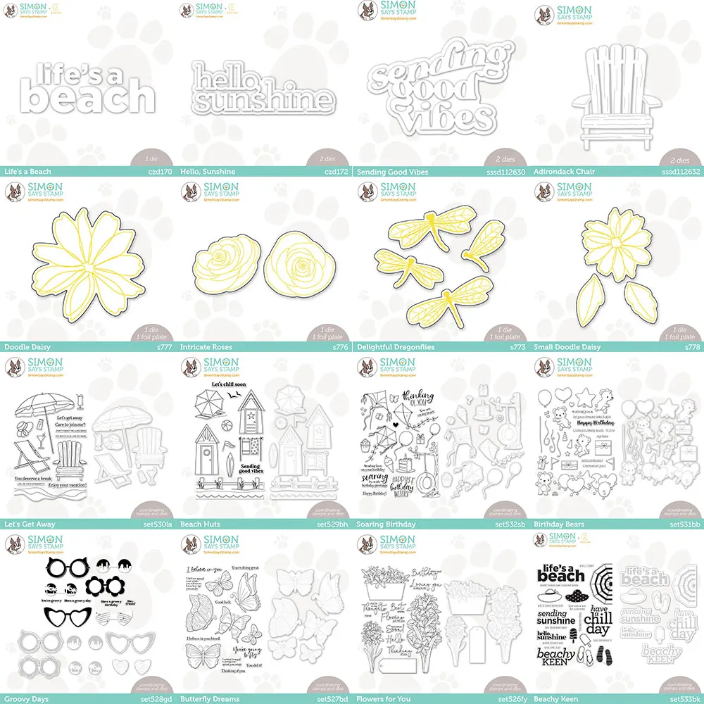 Summer Sunshine Beach Metal Cutting Dies and Clear Stamp for Scrapbook Photo Album Cut Die Craft Paper Card Template Decoration
Summer Sunshine Beach Metal Cutting Dies and Clear Stamp for Scrapbook Photo Album Cut Die Craft Paper Card Template Decoration