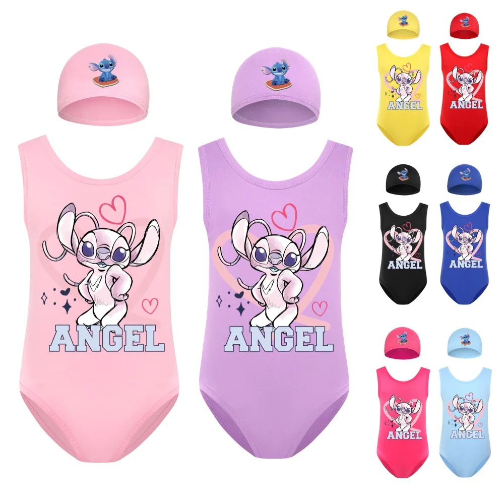 Disney Stitch One-Piece Swimsuit For Girls Bikini Children Baby Sleeveless Swimwear Kids Princess Bathing Suit 2-16Y
Disney Stitch One-Piece Swimsuit For Girls Bikini Children Baby Sleeveless Swimwear Kids Princess Bathing Suit 2-16Y