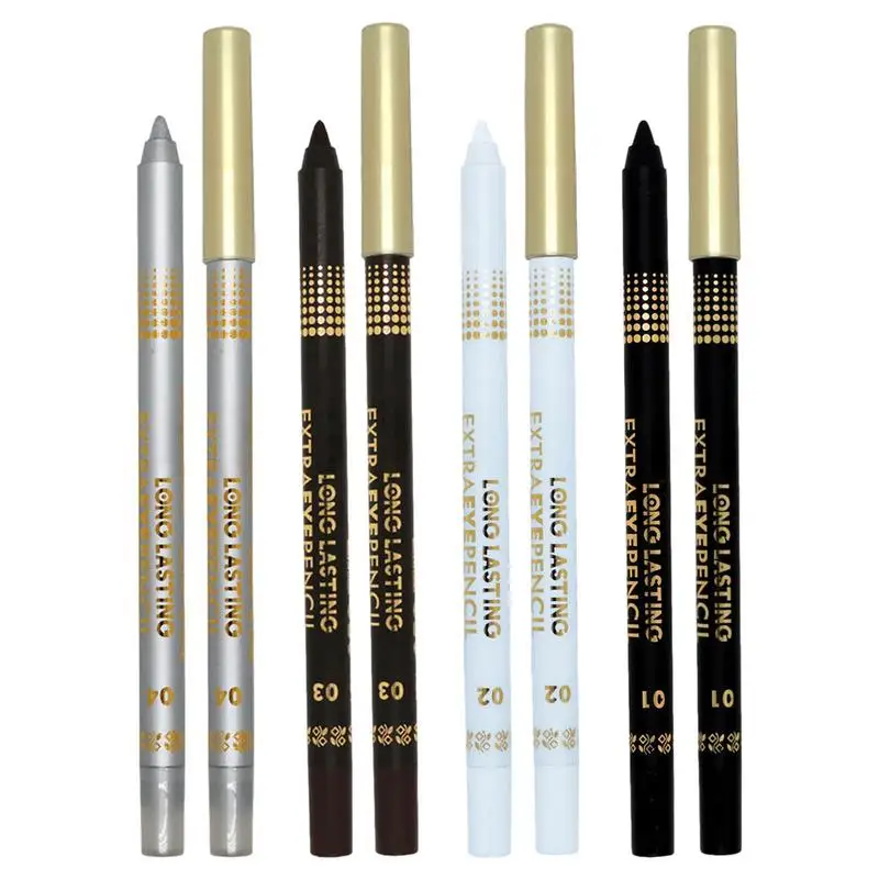Portable Sweatproof White Eyeliner Pencil Long Lasting Quick Drying Eye Styling Pen Smooth Easy To Wear Eyes Brightener Pen
Portable Sweatproof White Eyeliner Pencil Long Lasting Quick Drying Eye Styling Pen Smooth Easy To Wear Eyes Brightener Pen