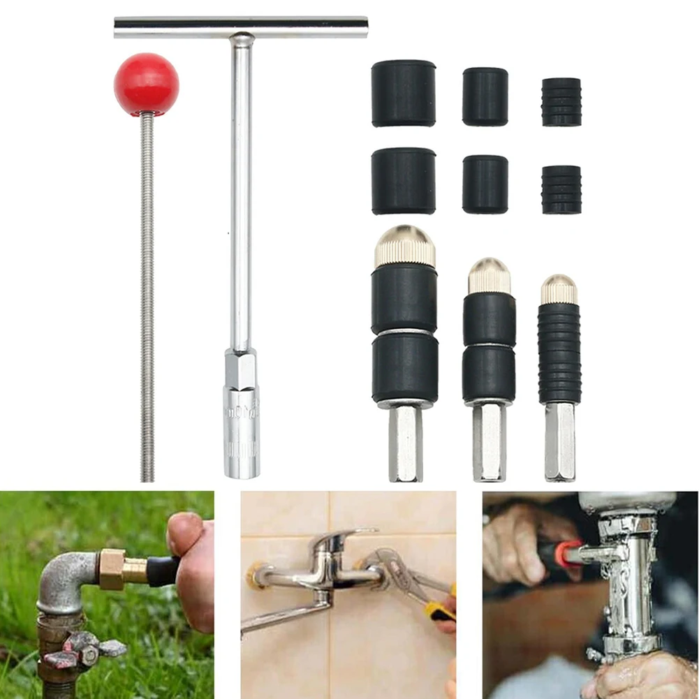 1 Set Stainless Steel Hot Melt Stopper With Rubber Cover Kitchen Floor Bathroom Plugging Water Pipe Repair Accessories
1 Set Stainless Steel Hot Melt Stopper With Rubber Cover Kitchen Floor Bathroom Plugging Water Pipe Repair Accessories